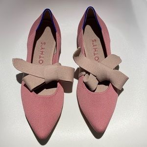 Rothys Mary Jane Pointed Tie Flats Size 7